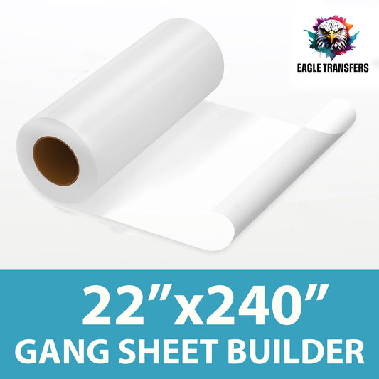 Gang Sheet Builder – 22×240 Inch Custom Printable Transfer