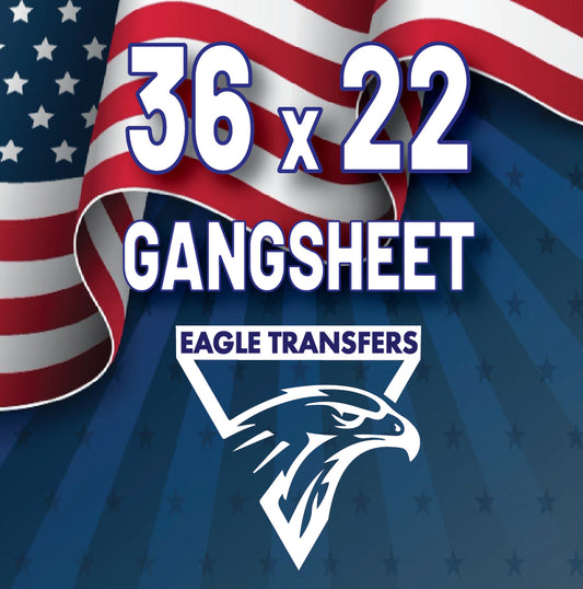 36 x 22 Gang Sheet DTF Transfer