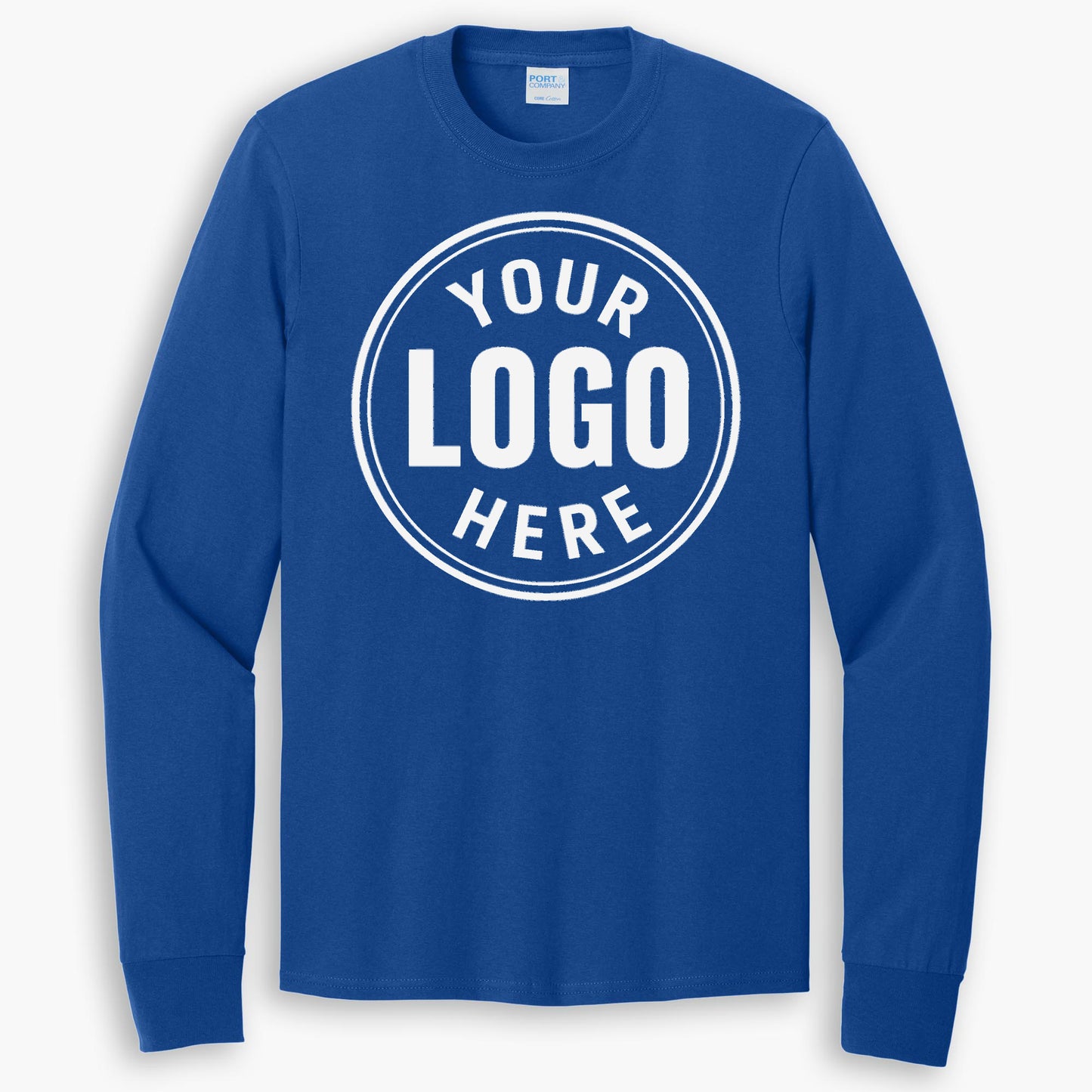 Custom Long Sleeve Cotton Tees for Business | Eagle DTF