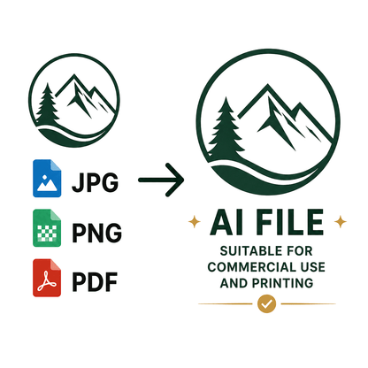 Turn Your Logo Into a Print-Ready Vector File